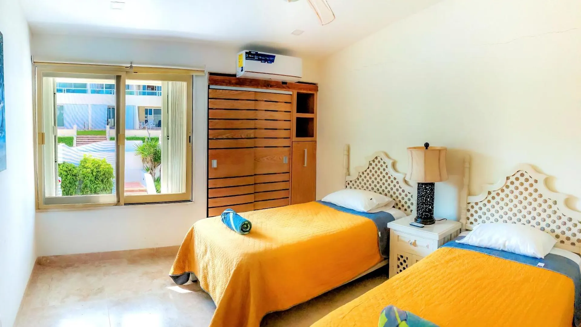 アパート Brisas Beach Shore Villa - Heated Private Pool カンクン