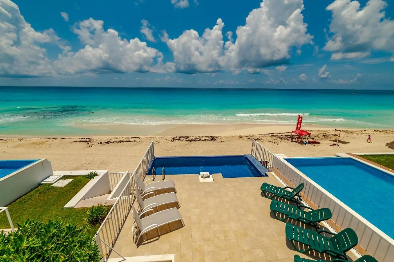 Brisas Beach Shore Villa - Heated Private Pool Cancún Apartmán